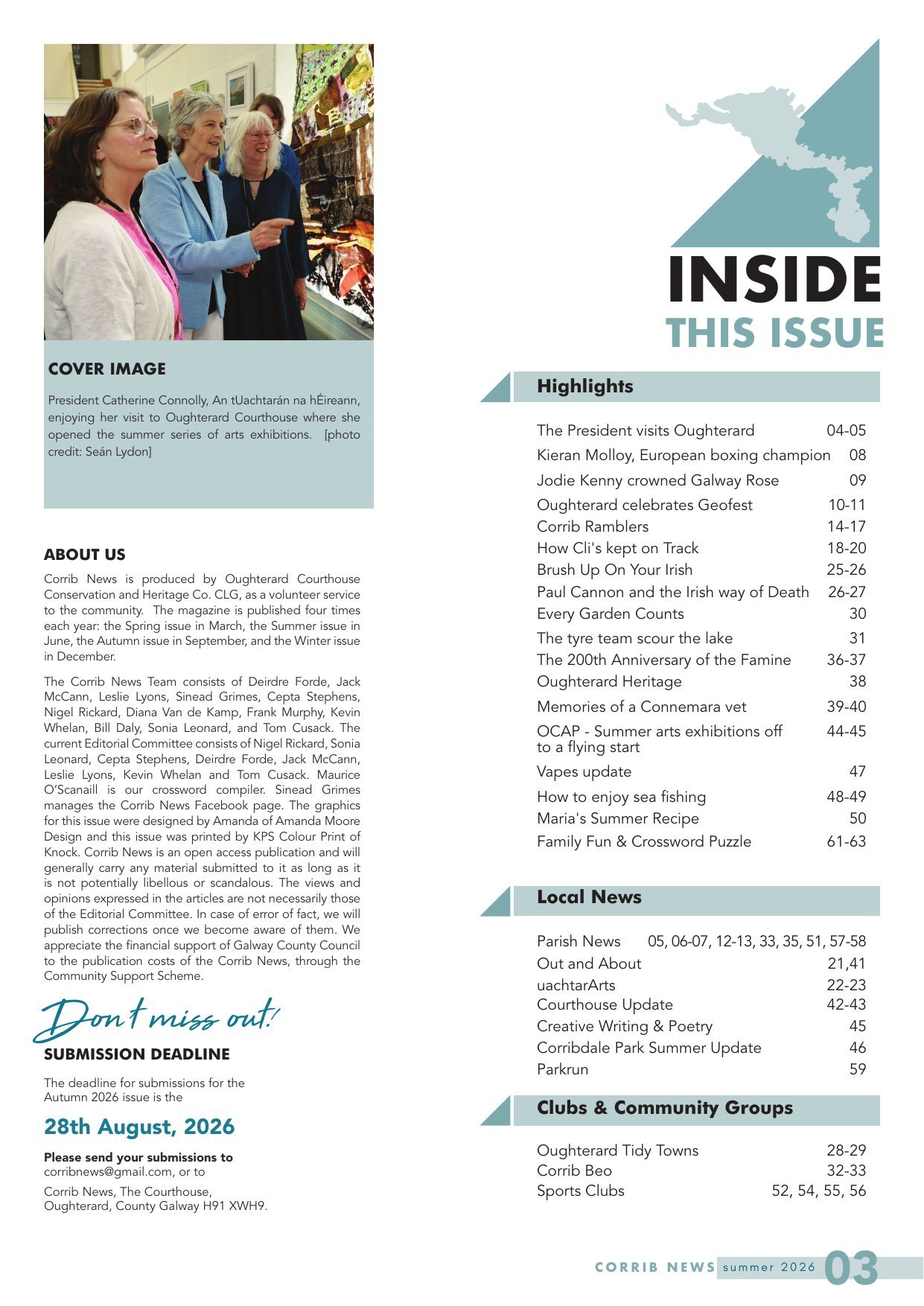 Corrib News & Oughterard Newsletter Summer 2026 - Image 5